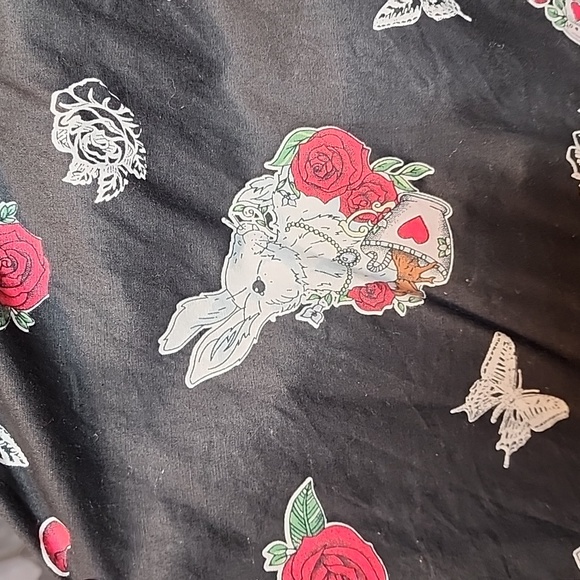 Hell Bunny *RARE* Drink Me dress w heart shaped back cutout - Picture 3 of 7